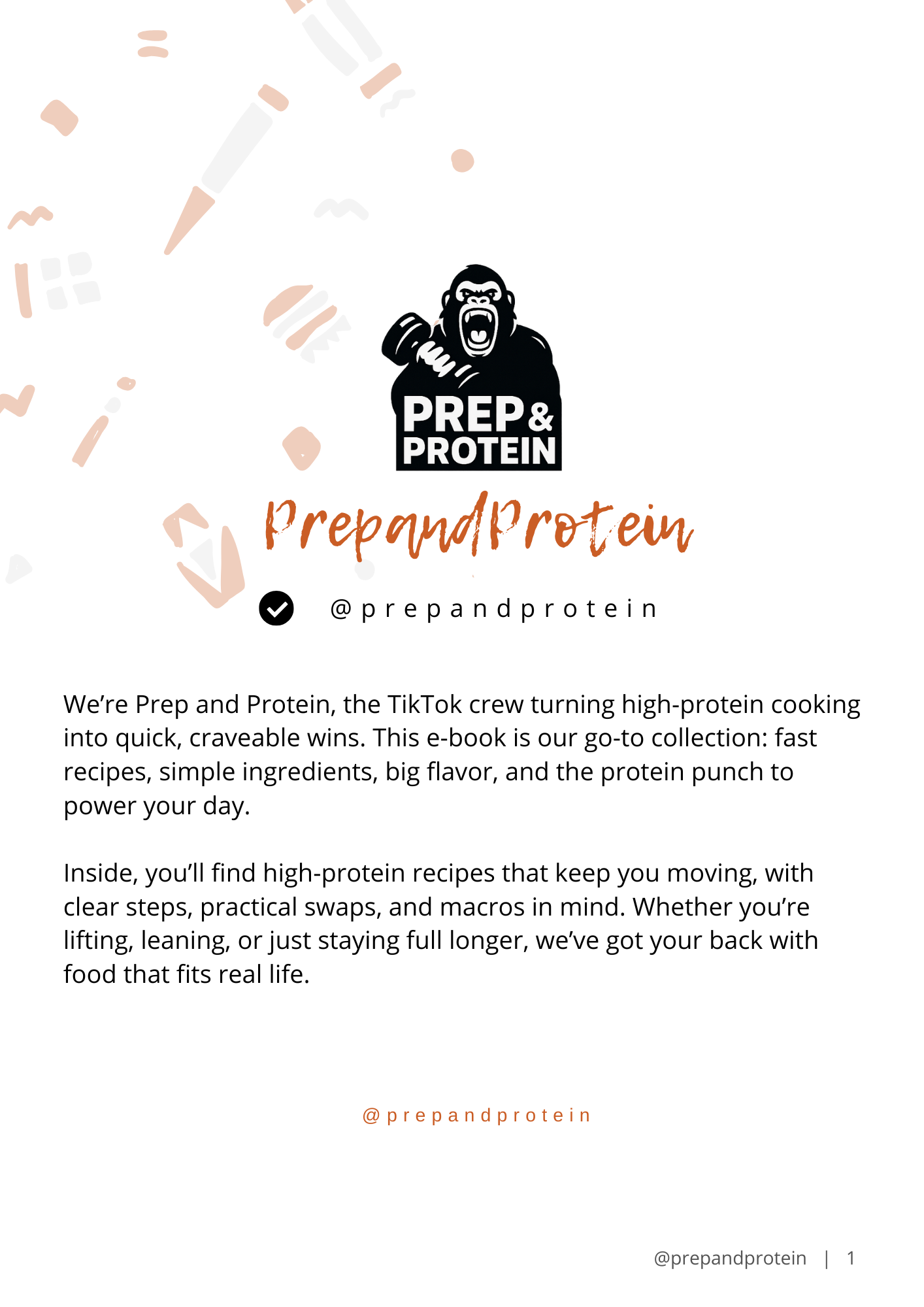 Meal Prep 101 E-Book