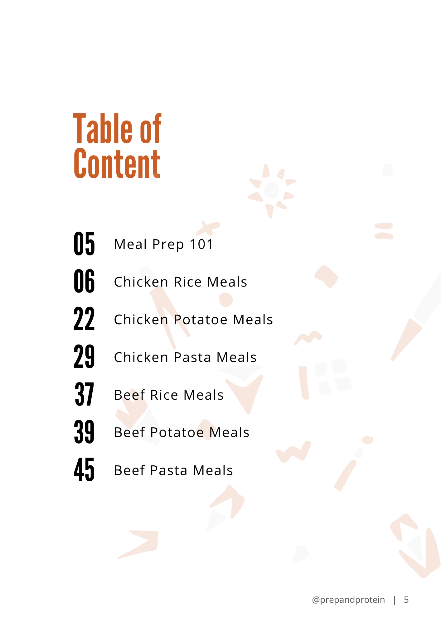 Meal Prep 101 E-Book
